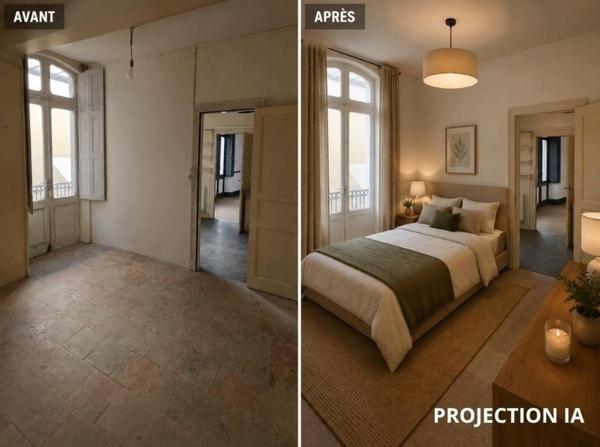 Appartement centre-ville 124 m² avec terrasse privative
