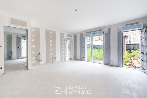 Appartement en rez-de-jardin en plein centre ville