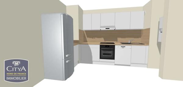 Appartement à louer 2 pièces 42.95m² Valenciennes (59300)