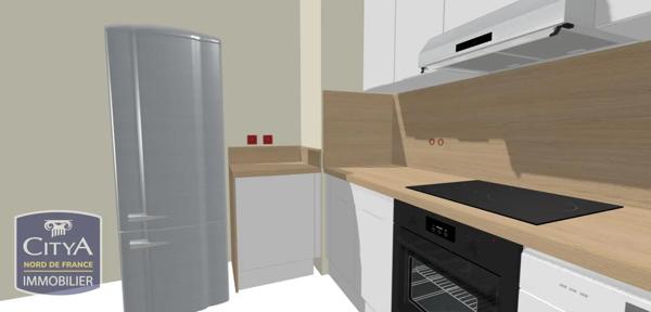 Appartement à louer 2 pièces 42.95m² Valenciennes (59300)