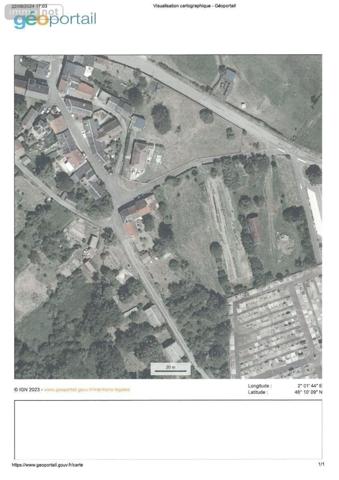 Terrain à Batir à vendre à Pionnat en Creuse (23140), ref : 10986/693