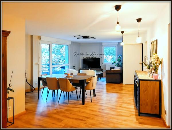 BETHENY (51)Appartement à vendre type 4 avec terrasse, garage