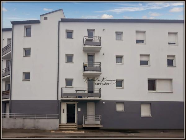 BETHENY (51)Appartement à vendre type 4 avec terrasse, garage