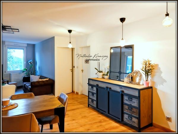 BETHENY (51)Appartement à vendre type 4 avec terrasse, garage