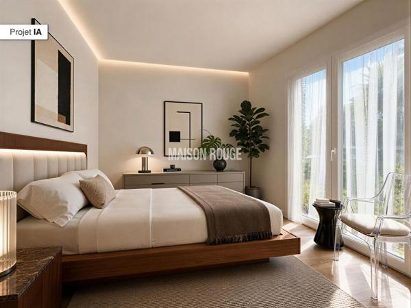 Maison 5 chambres, piscine, proche commerces et plage