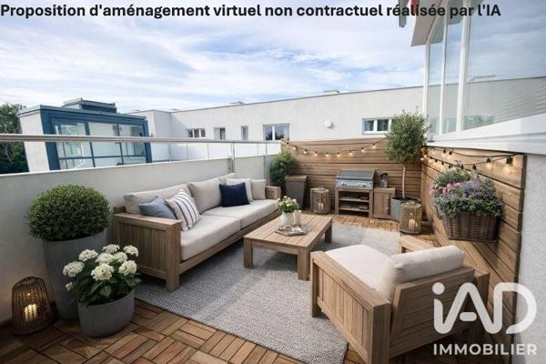 Appartement à vendre 2 pièces 44,44 m² Pantin