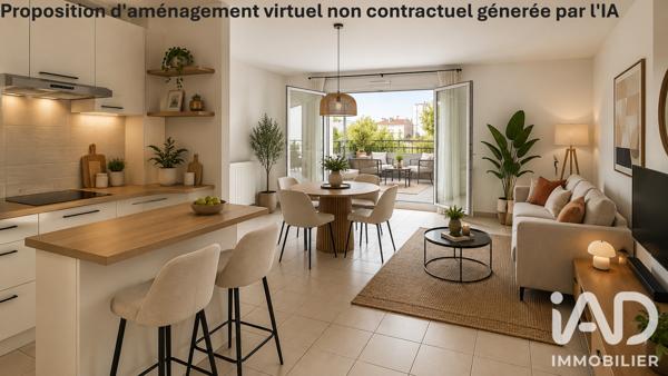 Appartement à vendre 2 pièces 44,44 m² Pantin