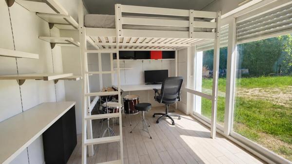 PROCHE DAX - Maison 97m²  - 4 chambres - Terrain 1140m²