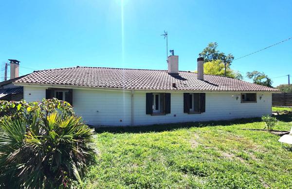PROCHE DAX - Maison 97m²  - 4 chambres - Terrain 1140m²