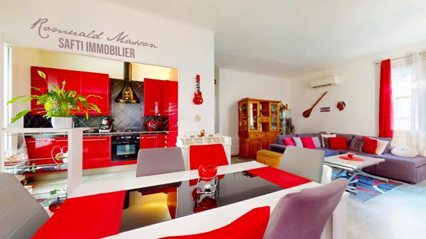 Maison 130m2 avec garage et jardin