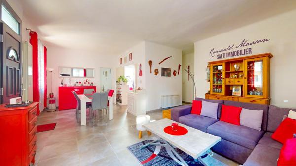 Maison 130m2 avec garage et jardin