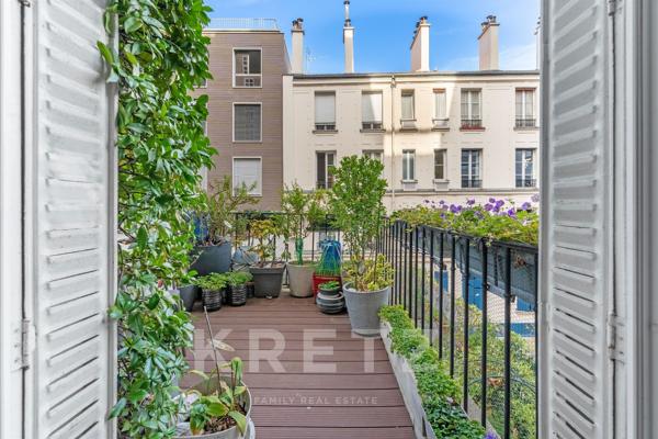 Appartement avec terrasse et vue Seine au cœur du 16è