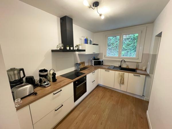 Appartement F3 avec balcon, cave et garage