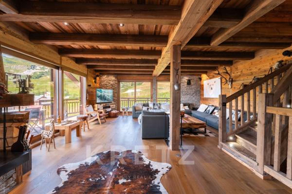 CHALET D'EXCEPTION SKIS AUX PIEDS