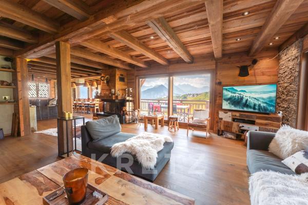 CHALET D'EXCEPTION SKIS AUX PIEDS