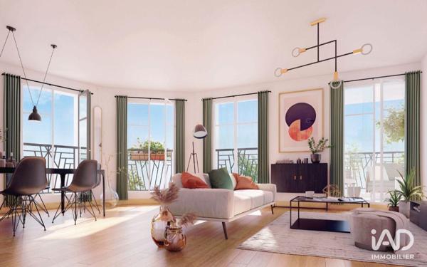 Appartement à vendre 3 pièces 67 m² Clamart