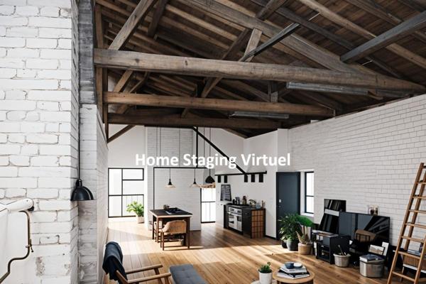 A VENDRE en EXCLUSIVITE à Mouchamps, Grange de 230 m2 env à réhabiliter entièrement + Hangar sur une parcelle de 1600 m2 env