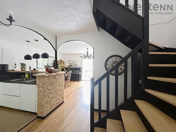 maison individuelle, 3 chambres, joli jardin dans lotissement sécurisé, secteur LA VALENTINE