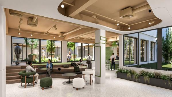 Bureaux à louer Paris 9 immeuble indépendant avec rooftop végétalisé