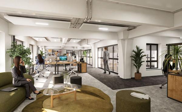 Bureaux à louer Paris 9 immeuble indépendant avec rooftop végétalisé