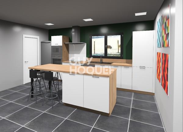 Maison contemporaine, livrée en 2026 à vendre de 5 pièces de 115.53 m²