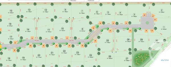 Terrain à vendre  843 m2 MARCILLY SUR EURE - 27