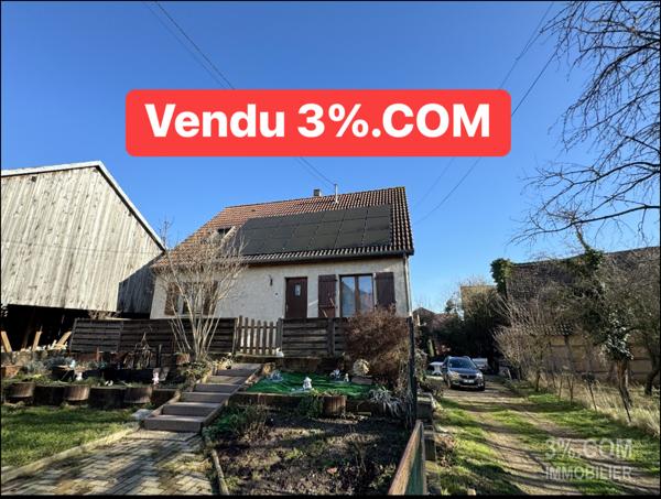 3%COM Maison avec 3 chambres et jardin  Ingenheim (67270)