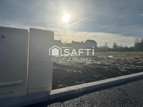 Terrain viabilisé 821m² proche gare