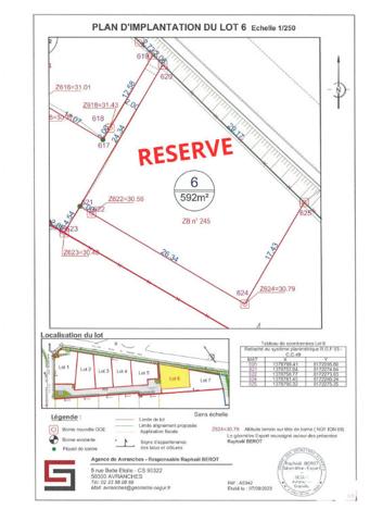 LOTISSEMENT LE MASCARET LE VAL SAINT PERE - AVRANCHES