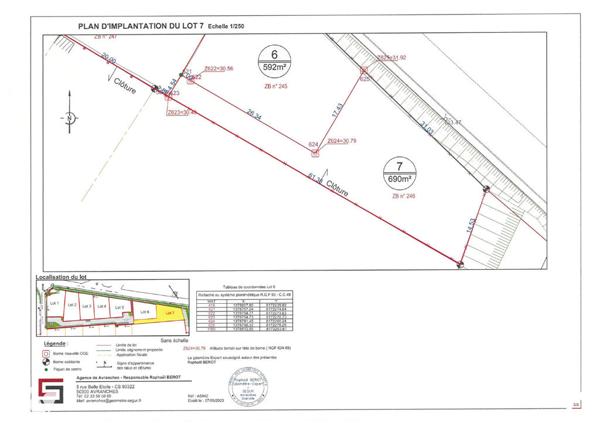 LOTISSEMENT LE MASCARET LE VAL SAINT PERE - AVRANCHES