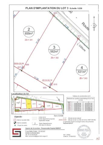 LOTISSEMENT LE MASCARET LE VAL SAINT PERE - AVRANCHES