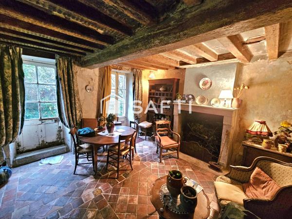 Maison en pierre à fort potentiel – Authenticité préservée – Briarres-sur-Essonne