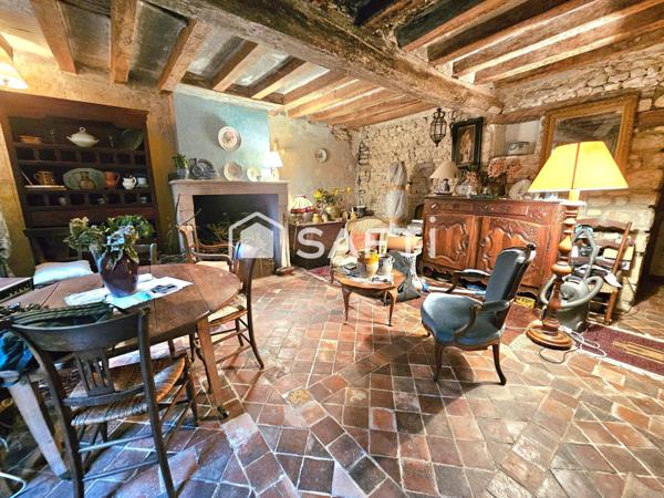 Maison en pierre à fort potentiel – Authenticité préservée – Briarres-sur-Essonne