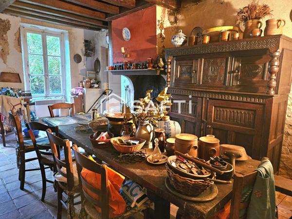 Maison en pierre à fort potentiel – Authenticité préservée – Briarres-sur-Essonne