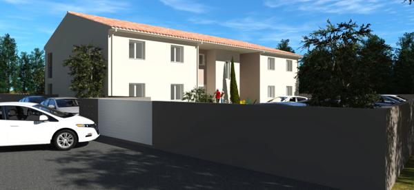FOLELLI (20) appartement à vendre 2 pièces de 45,32 m2 avec jardin privatif