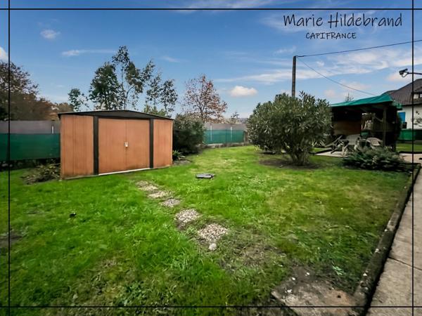 Maison de 83m² - 2 chambres - garage et jardin