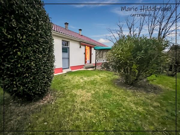 Maison de 83m² - 2 chambres - garage et jardin