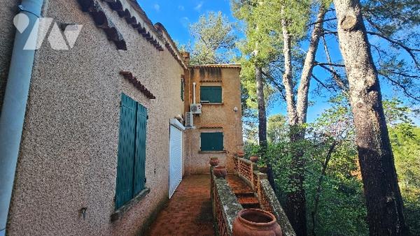 Aubagne, secteur recherché, Villa 160m² à rénover sur 2.900m²  – Beau potentiel au cœur de la nature
