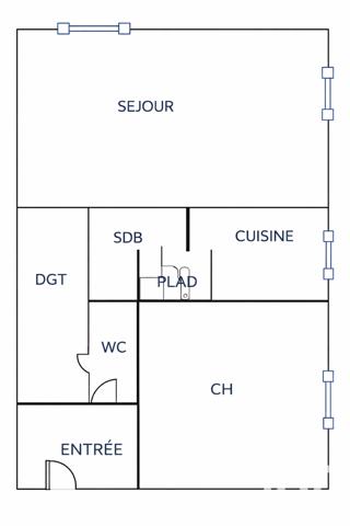 Immeuble à vendre 122 m² Surgères
