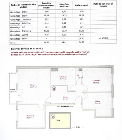 Appartement à vendre à Pontarlier (25300)