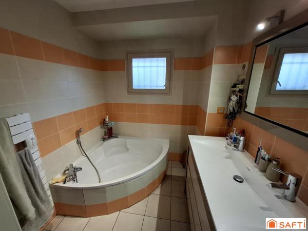 Maison de plain-pied 115m2, 3 chambres, vue Pyrénées