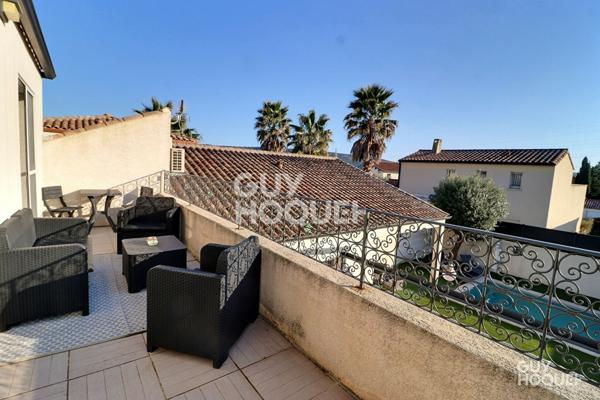Fabrègues Villa contemporaine 134 m² 4 chambres Piscine Garage