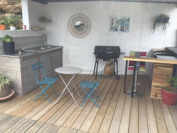 Maison T4 + appartement T3  avec Piscine -  A 8 kms de ST FLORENT (20217) - HAUTE CORSE - FRANCE