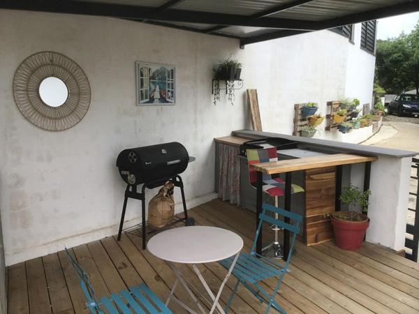 Maison T4 + appartement T3  avec Piscine -  A 8 kms de ST FLORENT (20217) - HAUTE CORSE - FRANCE