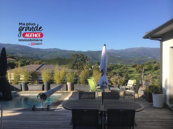 Maison T4 + appartement T3  avec Piscine -  A 8 kms de ST FLORENT (20217) - HAUTE CORSE - FRANCE