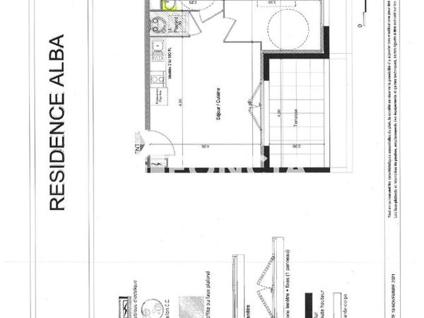 Location Appartement 2 pièces 38.24 m² - 1 RUE DES AUBEPINES Perpignan 66000