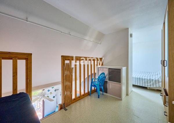 Appartement 2 pièces, balcon, mezzanine