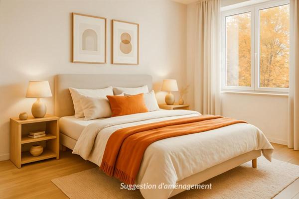 Vente T4 lumineux avec double terrasse , Lannion centre (22300 )