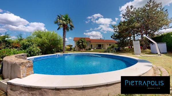 CHASSAGNY, Maison 5 pièces, 154m², piscine chauffée, vue dégagée
