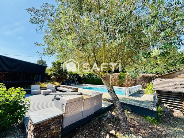 Longère d’exception piscine et nature à Acigné